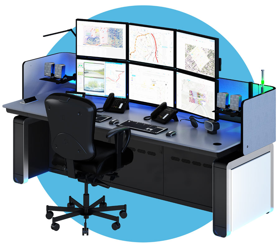 Winsted PSAP console